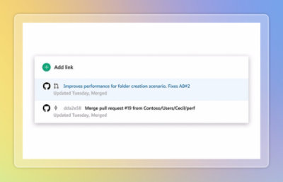 A screenshot of a computer screen with the text Add link.