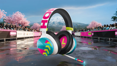 Vorderansicht des XBOX Wireless Headset – Forza Horizon 6 Limited Edition.