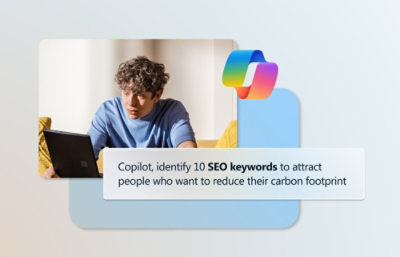 A person using laptop