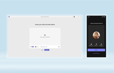 A phone and tablet displaying a chat window, allowing users to communicate through text messages