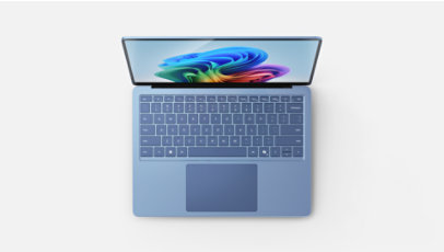 A Surface Laptop, 13.8-inch in the color Sapphire.  