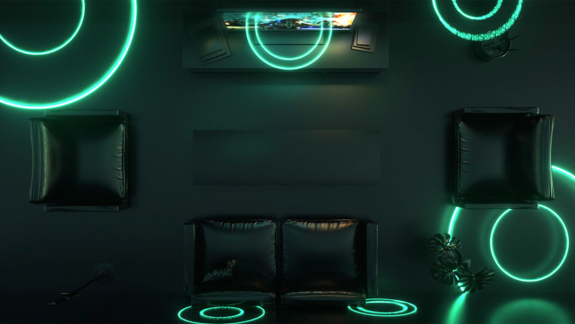 Image du son spatial 3D.
