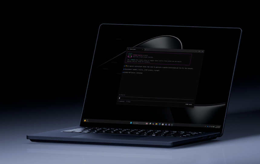 Vue inclinée d’un Surface Laptop Ultra pour les entreprises.