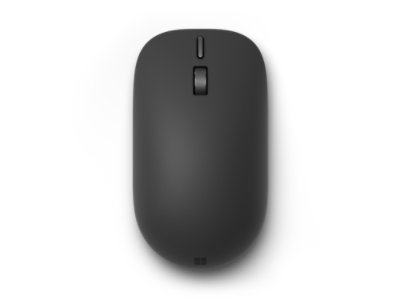 A top-down view of Surface Mouse for Business (2nd Edition) in the colour Black.