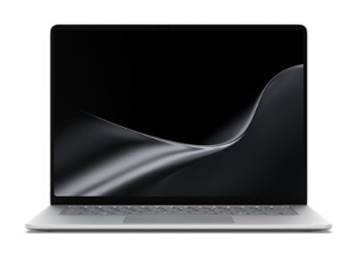 Un dispositivo Surface Laptop para Empresas de 15 pulgadas de color platino.