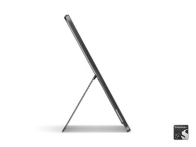 ブラックの法人向け Surface Pro を側面から見た図。